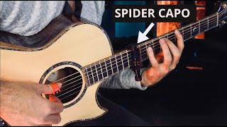 Video thumbnail for 12th fret spider capo sounds like nothing I've heard before. by Jamie Dupuis