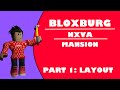 Nxva Mansion Speedbuild Part 1 Layout Bloxburg