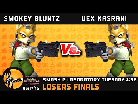 S@LT #32 | Smokey Bluntz (R.Fox) vs CT Vex Kasrani (G.Fox) - Losers Finals - SSBM