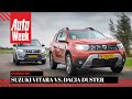 Dacia Duster vs. Suzuki Vitara- AutoWeek Dubbeltest - English subtitles