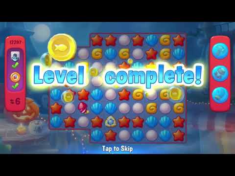 Fishdom Level 12291 - 12300 (First Try) 🐡