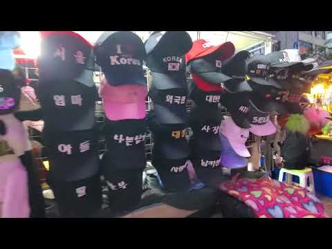 Seul, Coreia do Sul 🇰🇷 (setembro/outubro de 2023): andando em círculos na rua comercial Myeongdong 😅