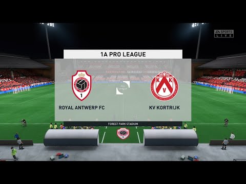 ⚽ Antwerp vs Kortrijk ⚽ | Belgian Pro League (16/04/2023) | Fifa 23