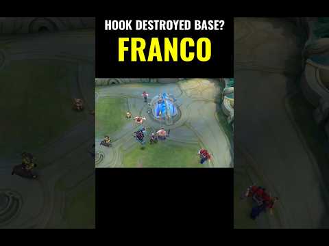 Hook Can Destroy Base? #mltalkshow #mlbb #franco