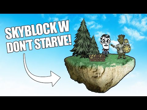 DON'T STARVE SKYBLOCK! - Żywystrumień!🔥🔥🔥