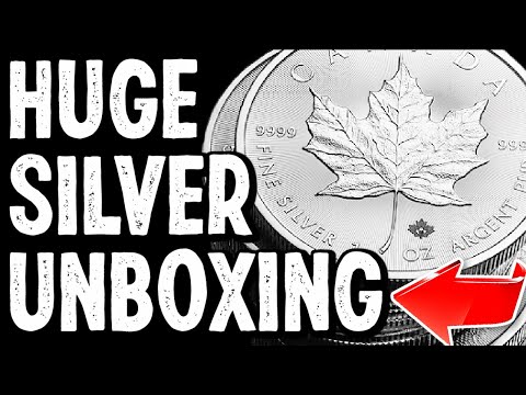 A VERY EXPENSIVE SILVER UNBOXING! (MUST WATCH)