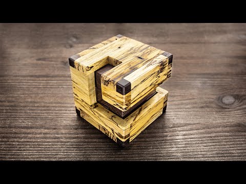 Solving Groove puzzle made by WoodWonders and Alexander Magyarics.