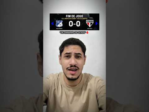 Milionários 0x0 Endividados🫩(Sul-americana)#saopaulo #spfc #tricolor #sulamericana #foreyou