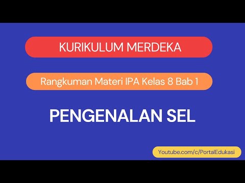 Kurikulum Merdeka Rangkuman IPA Kelas 8 Bab 1: Pengenalan Sel