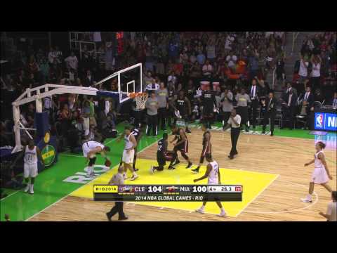 Miami's James Ennis Makes Double Clutched Layup