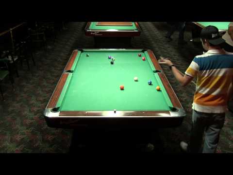 Ronnie Alcano Plays the ghost on table 6 at Hard Times CA.