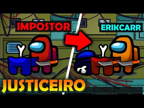 Among Us mas EU MATO OS IMPOSTORES