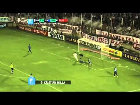 Gol de Milla Huracán 3   Temperley 0 Fecha 1 Torneo Primera B Nacional 2014 FPT