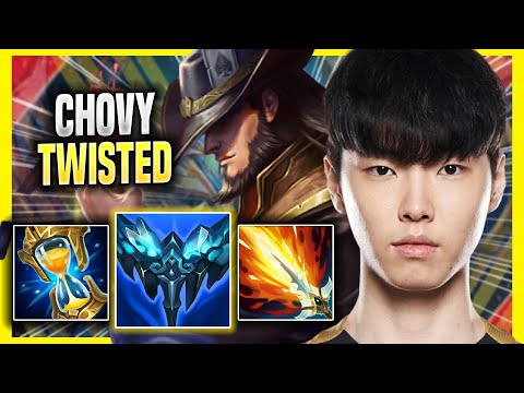 CHOVY IS READY FOR TWISTED FATE! - GEN Chovy Plays Twisted Fate MID vs Galio! | Season 2022