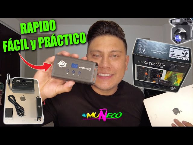 Vídeo relacionado con Controlador DMX InaláMbrico, Transmisor DMX 512/Receptor de IluminacióN Led, Controlador de Luz de Trabajo con Controlador Dmx Para Luces de Cabeza MóVil, Luces de Escenario, Bares, Luces Led Para