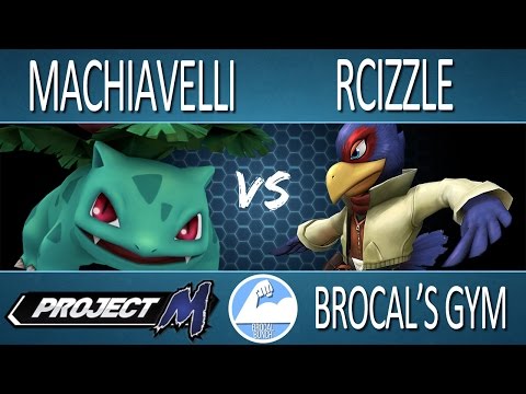 BROCAL'S GYM | Winners Finals - Machiavelli (Ivysaur) VS RCizzle (Falco)