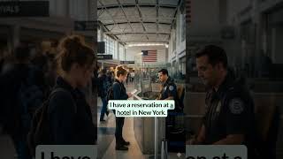 Common Customs Officer Questions and Answers English #englishlanguagelearning #shorts #learnenglish