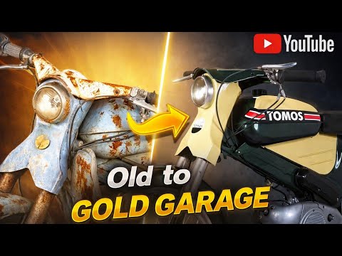 Old Broken 1967 Tomos T12 | Full Restoration