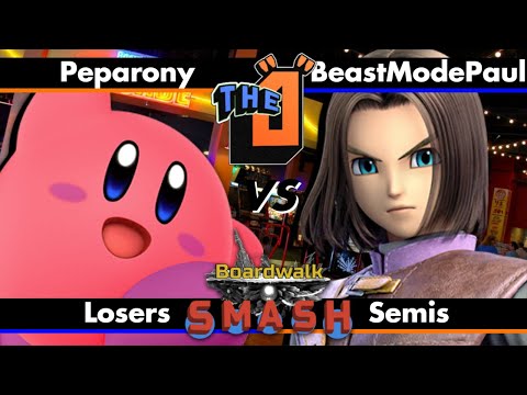 Peparony (Steve/Kirby) vs. TE | BeastModePaul (Hero) - LSF | Boardwalk Smash 12 SSBU (7/14/2022)