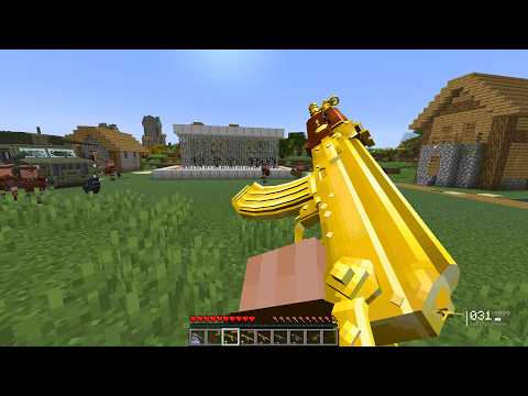 Villagers Kidnapped the Pillager Army… So I Rescued Them with Modern Weapons! 😱💥