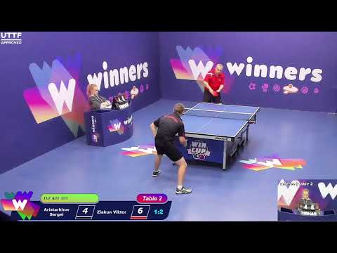 WINners CUP table 2  30.12  Aristarkhov Sergei - Ziakun Viktor  18:00
