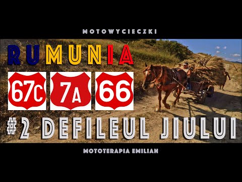 Rumunia #2. Defileul Jiului DN66, i inne piękne okolice Transalpiny [12.08.2021]