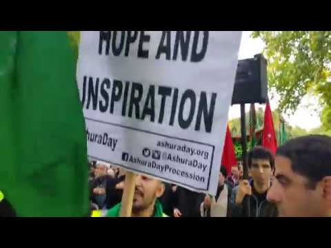Ashura Day in 'Hyde Park' 01.10.2017 4K