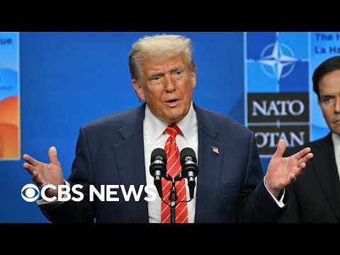 Trump holds news conference at NATO summit, addresses Israel-Iran ceasefire | Special Report