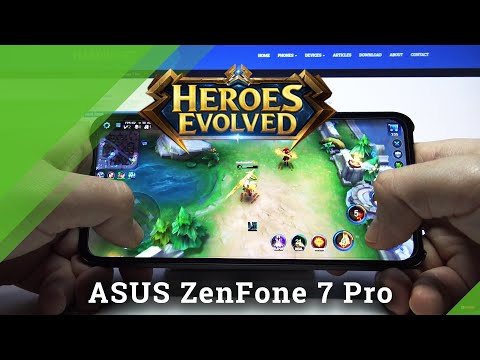 Asus ZenFone 7 Pro - Evolved Heroes Moba Gameplay