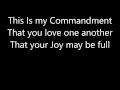 This is my Commandment Lyric Movie