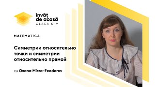 "Cимметрии относительно точки и симметрии относительно прямой"