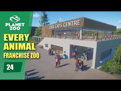 Cool Cats are Back! Planet Zoo Every Animal Franchise Zoo (Part 24)