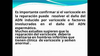 Asociación del ADN, infertilidad y varicocele - Mauricio Martí Brenes