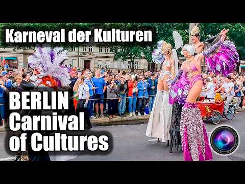 Carnival of Cultures Berlin 2025 – Street Festival in 4K HDR (Karneval der Kulturen)