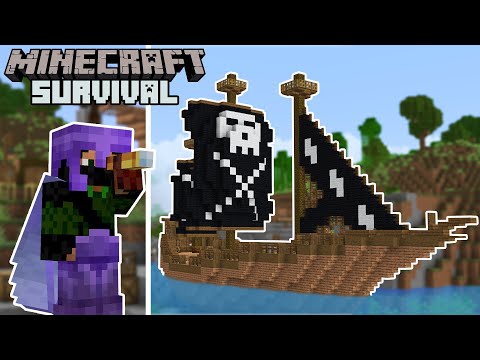 Pirate Ship 2.0! - Minecraft 1.19 Survival | Episode 41