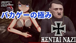 ポスターを集めてヒトラーを倒す変態バカゲーをやる男