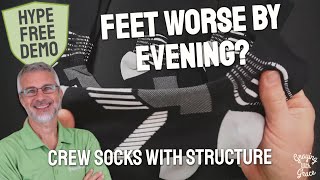 Compression Socks With Arch & Ankle Support - Close Look at IRAMY
