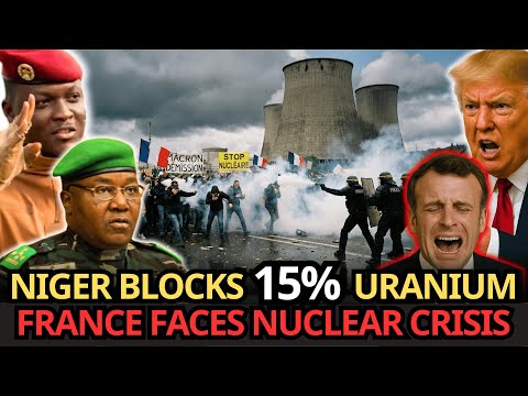 Schock: Niger blockiert 15 % des französischen Urans – eine nukleare Krise bricht in Paris aus