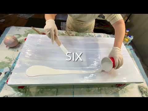 #249 SIX Epic FAILS ONE Gorgeous Painting~Acrylic Fluid Pour Painting Series
