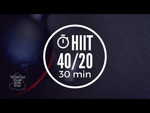 Interval Timer With Music | 40 sec rounds 20 sec rest | Mix 101