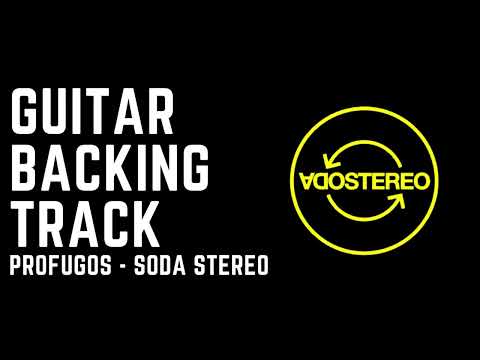 Soda Stereo - Prófugos (con voz) Backing Track