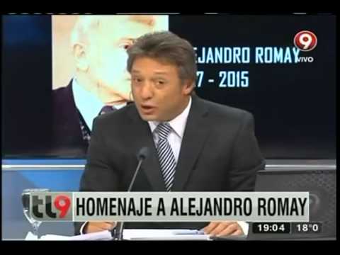 Homenaje a Alejandro Romay (Canal 9)