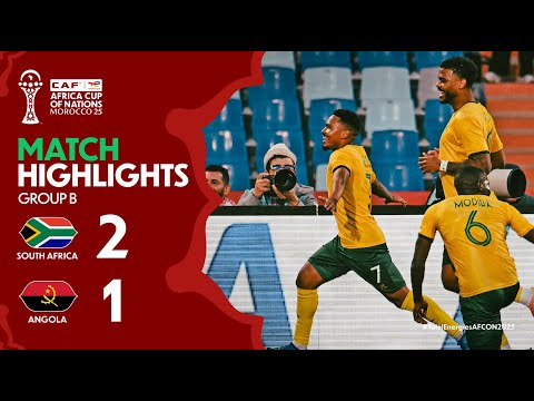 HIGHLIGHTS | South Africa 🆚 Angola | #TotalEnergiesAFCON2025 - Group B