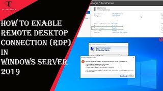 How to Enable Remote Desktop (RDP) in Windows Server 2019