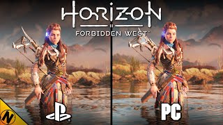 Horizon Forbidden West [PC] vs [PS5] | Direct Comparison