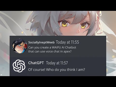 So I asked ChatGPT to create a Waifu Chatbot that played Apex... - YouTube