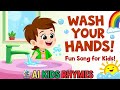 Wash Your Hands Song For Super Kids