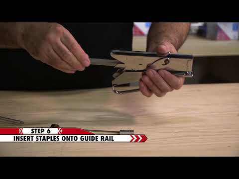 How to Clear a Jam From Arrow's P22 Plier Stapler