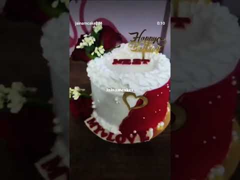 love theme cake##howtomakecakecreamathome##birthdaycake