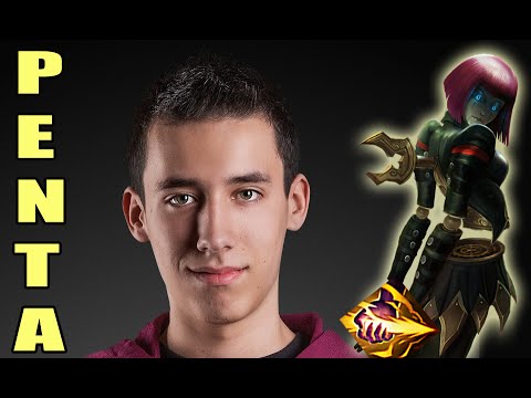 PowerOfEvil runeglaive Orianna Penta Kill! Unicorns of Love vs Gambit | S5 EU LCS Summer 2015 W8D2